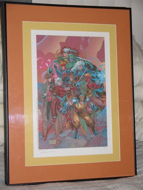 Jim Lee Wildcats X Men Iris Print In Anthony Rodriquez S Framed Art