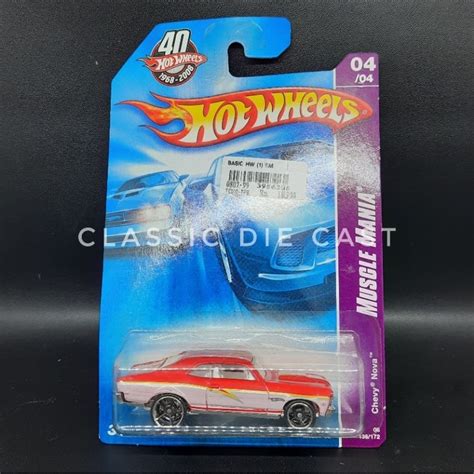 Jual Hot Wheels Chevy Nova Muscle Mania Shopee Indonesia
