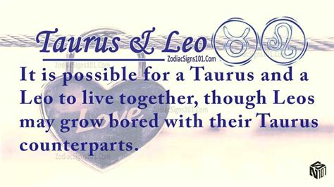 Taurus Leo Partners For Life In Love Or Hate Compatibility And Sex Zodiacsigns101