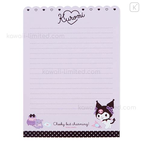 Japan Sanrio Variety Letter Set Kuromi Kawaii Limited