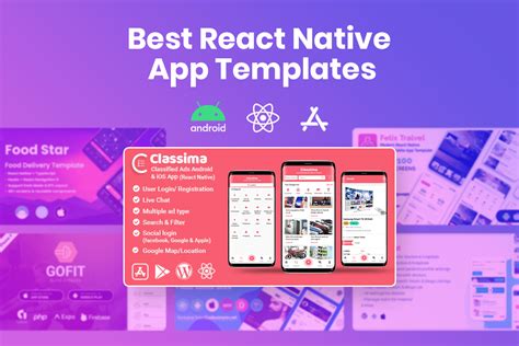 10 Best React Native App Templates 2023 RadiusTheme