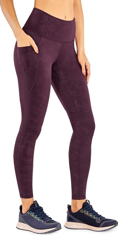 CRZ YOGA Women S Naked Feeling Workout Pants High Waisted Yoga 7 8