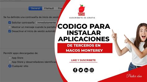 Codigo Para Instalar Aplicaciones De Terceros En Mac Os Monterey F Cil