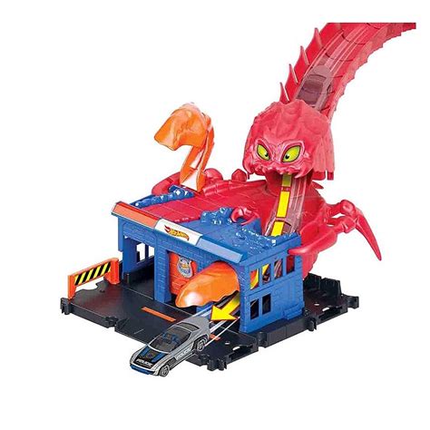 Pista Ataque Do Escorpi O Hot Wheels Dor Mi Brinquedos