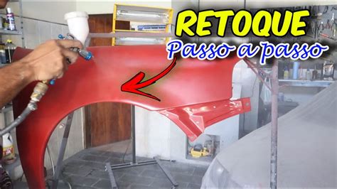 RETOQUE PASSO A PASSO PINTURA AUTOMOTIVA YouTube