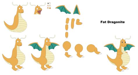 Character Builder Fat Dragonite By Thefoxprincetoo On Deviantart