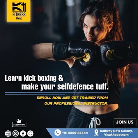 Learn Kick Boxing And Make Your Self Defence Tuff Contact Us 8866185444 Strong Crossfit