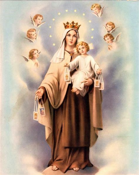 Feast For Our Lady Of Mount Carmel Daughters Of Charity