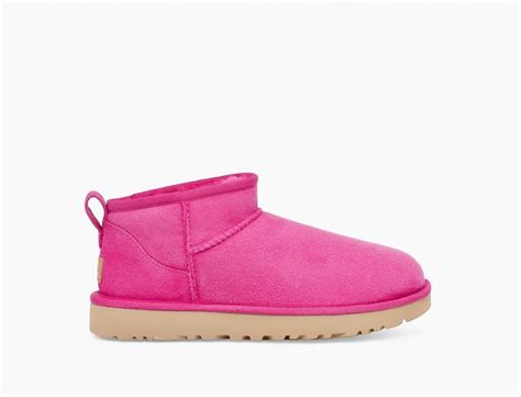 UGG Suede Classic Ultra Mini in Pink - Lyst