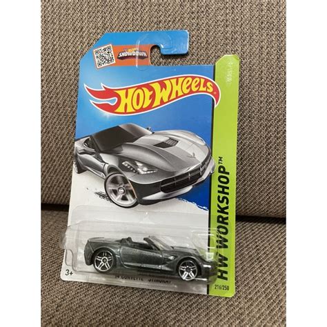 Hot wheels 風火輪 合金車 corvette stingray 蝦皮購物