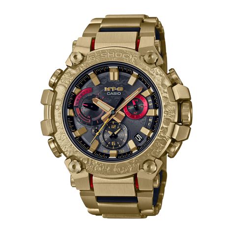 Reloj G Shock Mtg B3000cx 9a Carbonoacero Hombre Dorado Btime