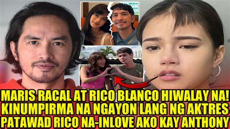 Maris Racal Kinumpirma Na Hiwalayan Kay Rico Blanco Dahil Kay Anthony