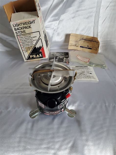 Vintage Coleman Peak 1 Lightweight 400a Backpacking Stove Used And Lovedのebay公認海外通販｜セカイモン