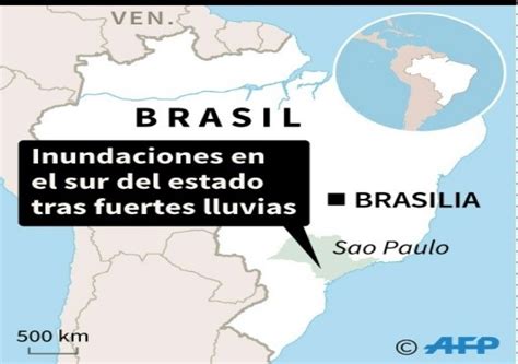 16 Muertos Tras Torrenciales Lluvias En Sao Paulo