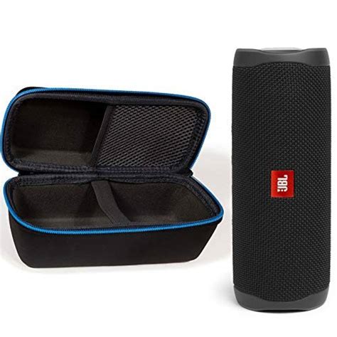 Bocina Jbl Flip 5 Bluetooth Con Estuche Rígido Negro