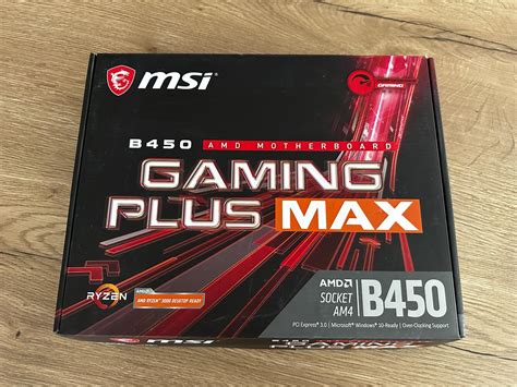 MSI Gaming Plus MAX B450 S CPU A RAM Aukro