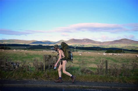 Naked Rambler Stephen Gough Told To Put Clothes Back On By European