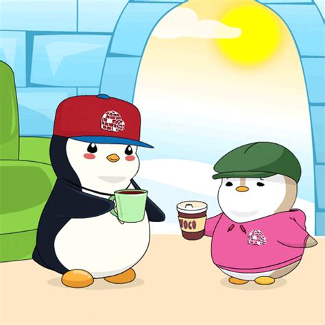 Good Morning Coffee By Pudgy Penguins