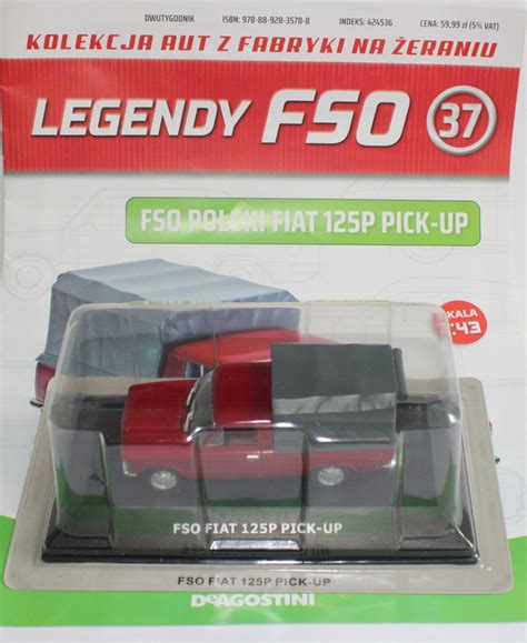 Fiat 125p Pick Up Legendy Fso Nr 37 143 14054651980 Oficjalne