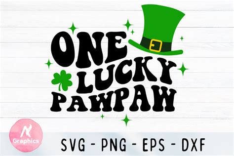 One Lucky Paw Paw SVG Graphic by AN Graphics · Creative Fabrica