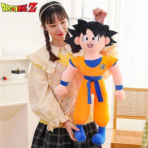 Boneco Pelúcia Gigante Son Goku Dragon Ball Z Anime Mangá 70cm MKP