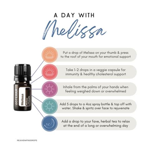 Pin By Anna Aquino On BLENDS E RECEITAS DOTERRA Melissa Essential Oil