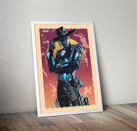 Seer Apex Legends Poster Apex Legends Apex Legends Poster Gamer Room