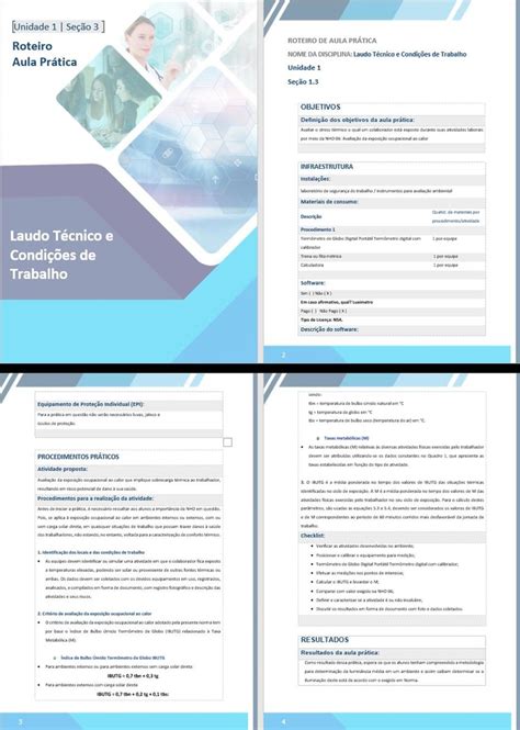 Modelo De Roteiro De Aula Prática Download Scientific Diagram