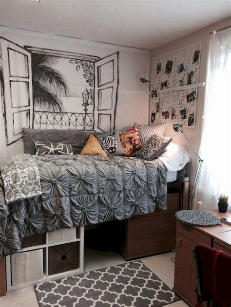 The Best College Apartment Bedroom Decor Ideas College Dorm Room