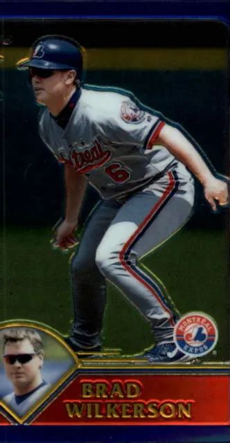 2003 TOPPS CHROME Montréal Expos carte de baseball 109 Brad Wilkerson