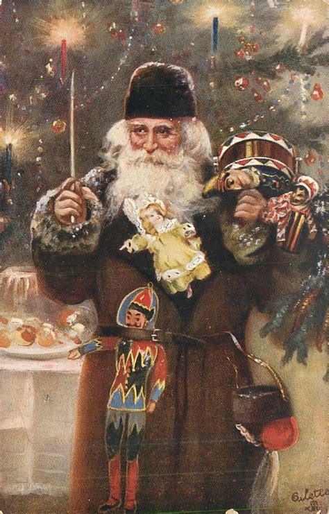 victorian santa claus pc | victorian angels & santas | Pinterest | Toys ...