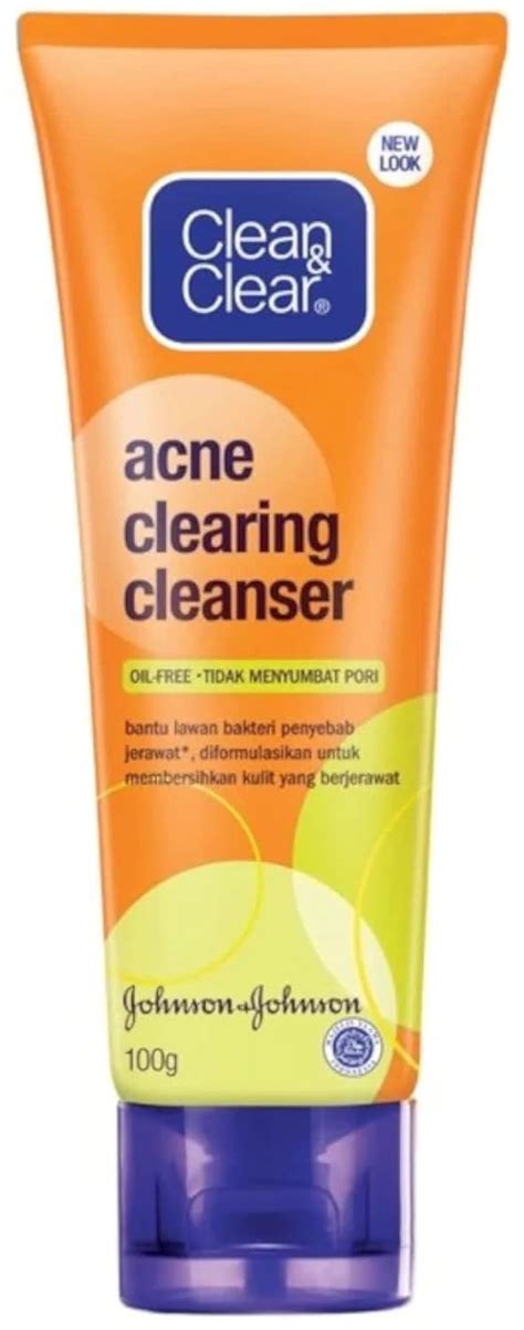 Clean And Clear Acne Clearing Cleanser 100g Beauty