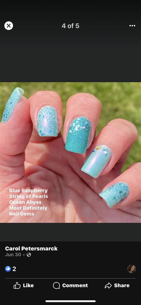 Pin On Mani Pedi Ideas Color Street Nails Nail Color Combos Blue Nails