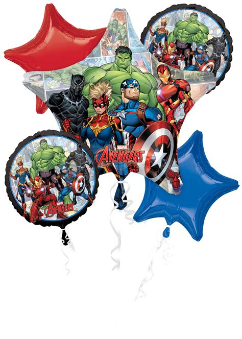 Bouquets De Ballons En Aluminium Satin Toile Rond Disney Marvel