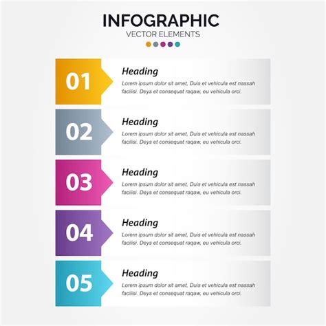 Plantilla De Dise O De Infograf A Vertical Empresarial Con Iconos Y