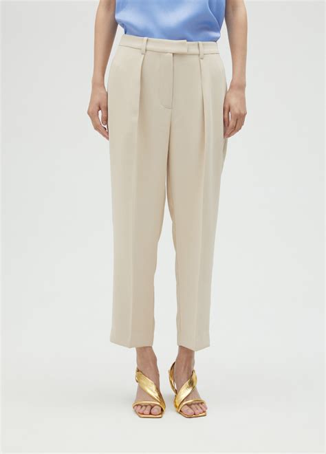 Pantalón fluido nude
