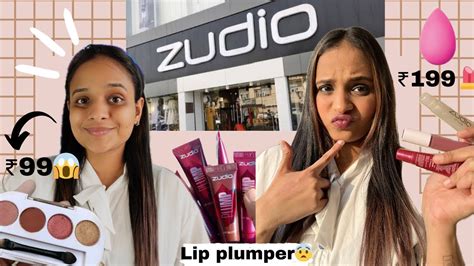 Full Face Of Zudio Makeup💄😍all Under Rs199😱lip Plumper😨 Tanvi Joshi