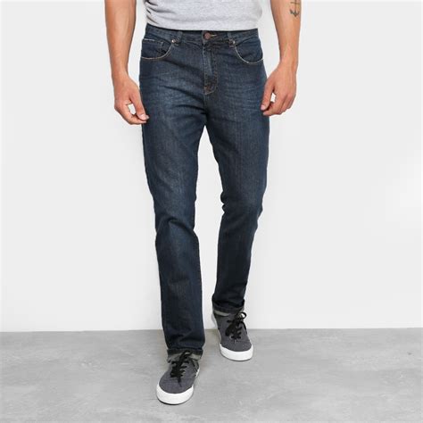 Calça Jeans Slim Foxton Escura Masculina Jeans Zattini