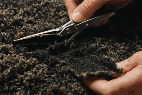 Repair Guide Fix A Cigarette Burn In Carpet