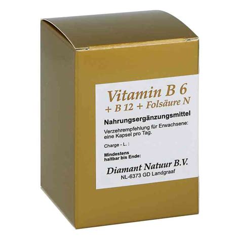 Vitamin B6 b12 folsäure N Kapseln 60 stk günstig bei apotheke at