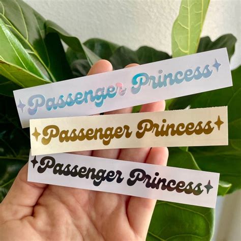 Passenger Princess Sticker Etsy