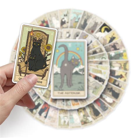 Tarot Card Stickers Psychic Stickers Set Of 100 Same Day Shipping Phone