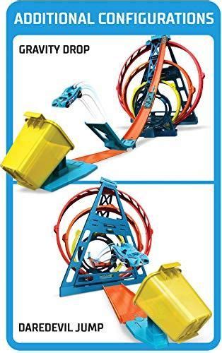 Hot Wheels Track Builder Unlimited Triple Loop Kit Multi Color Model GLC Hot Wheels Track
