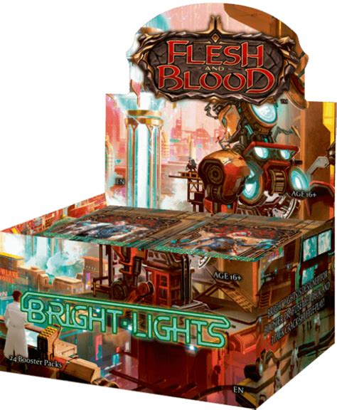 Veselý drak Karty Flesh Blood Booster Box sady Bright Lights