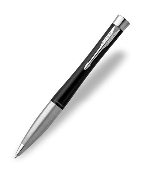 Parker Urban Twist Ballpoint Pen Muted Black With Chrome Trim The