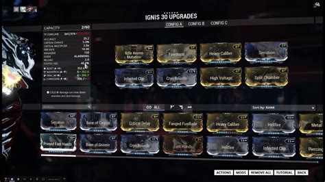 Warframe Ignis Build YouTube