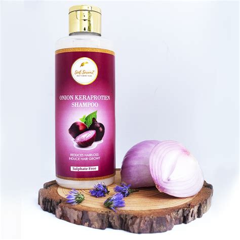 Onion Keraprotien Shampoo Soil Serumz