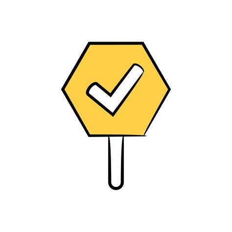 check mark signage 18813907 Vector Art at Vecteezy