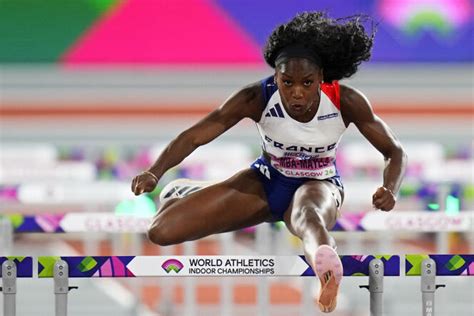 Cyréna Samba Mayela vice championne du monde du 60 m haies aux