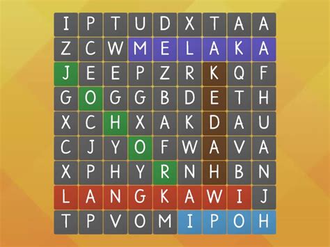 Quiz Tempat Sopa De Letras